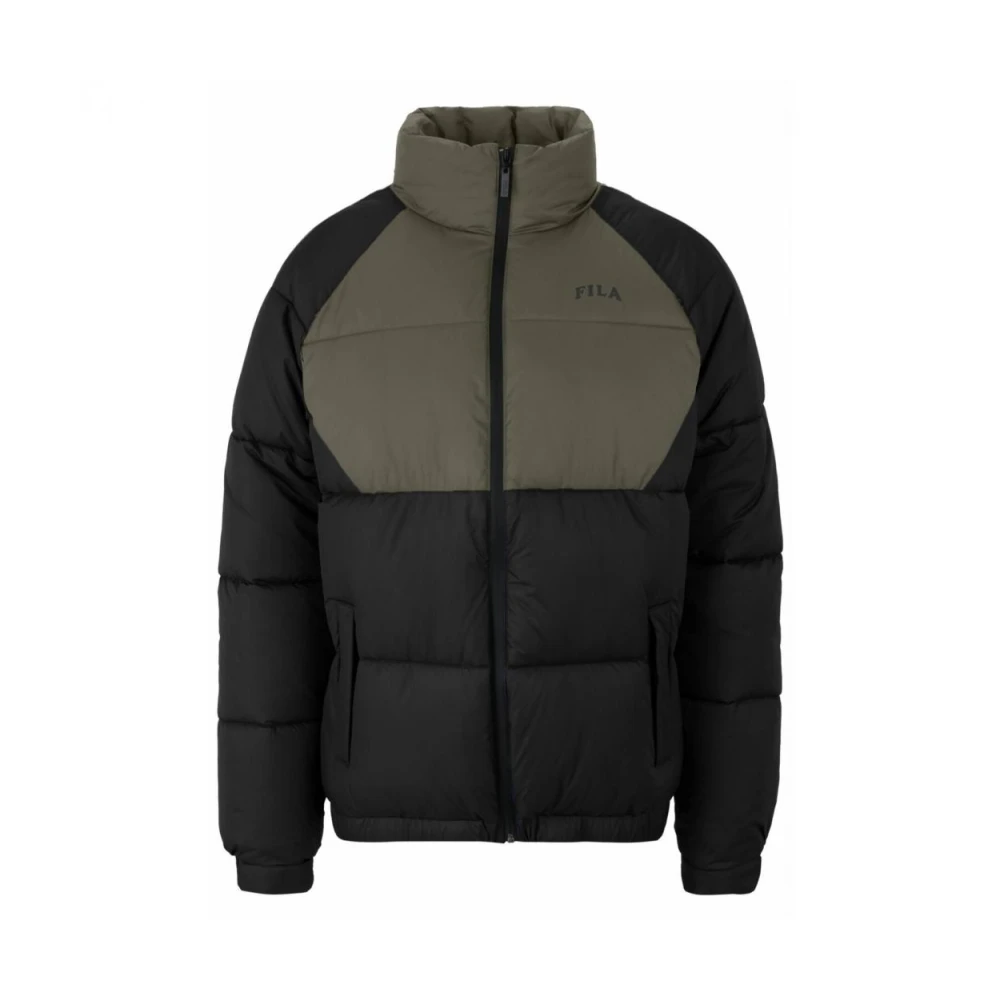 Fila Ultimate Grey Gewatteerde Jas Black Heren