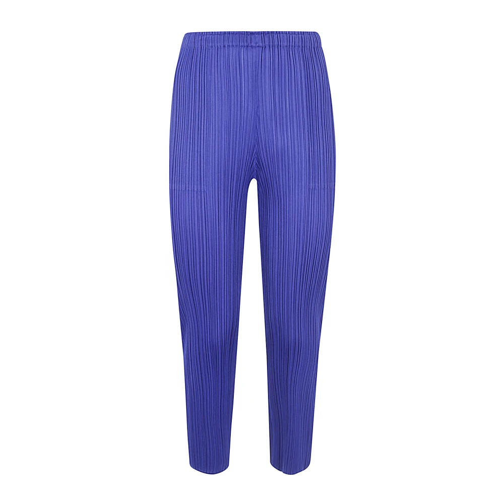 Issey Miyake Juli Broek in Blauw Blue Dames