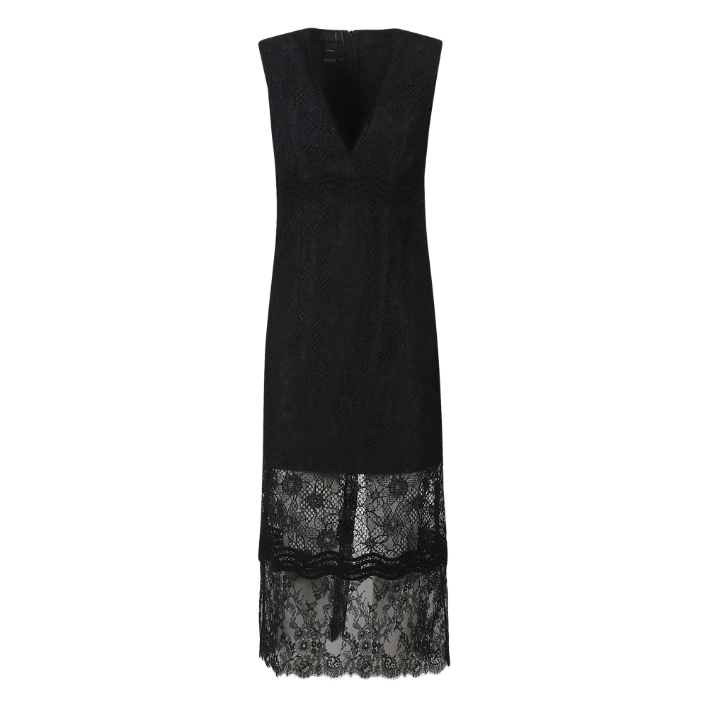 Pinko Women's Black Audrey Abito Pizzo Rebrodé - Party Dresses - S - Dresses