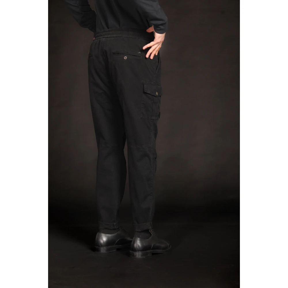 Mason's Cargo broek met wortelpasvorm Limited Edition Black Heren