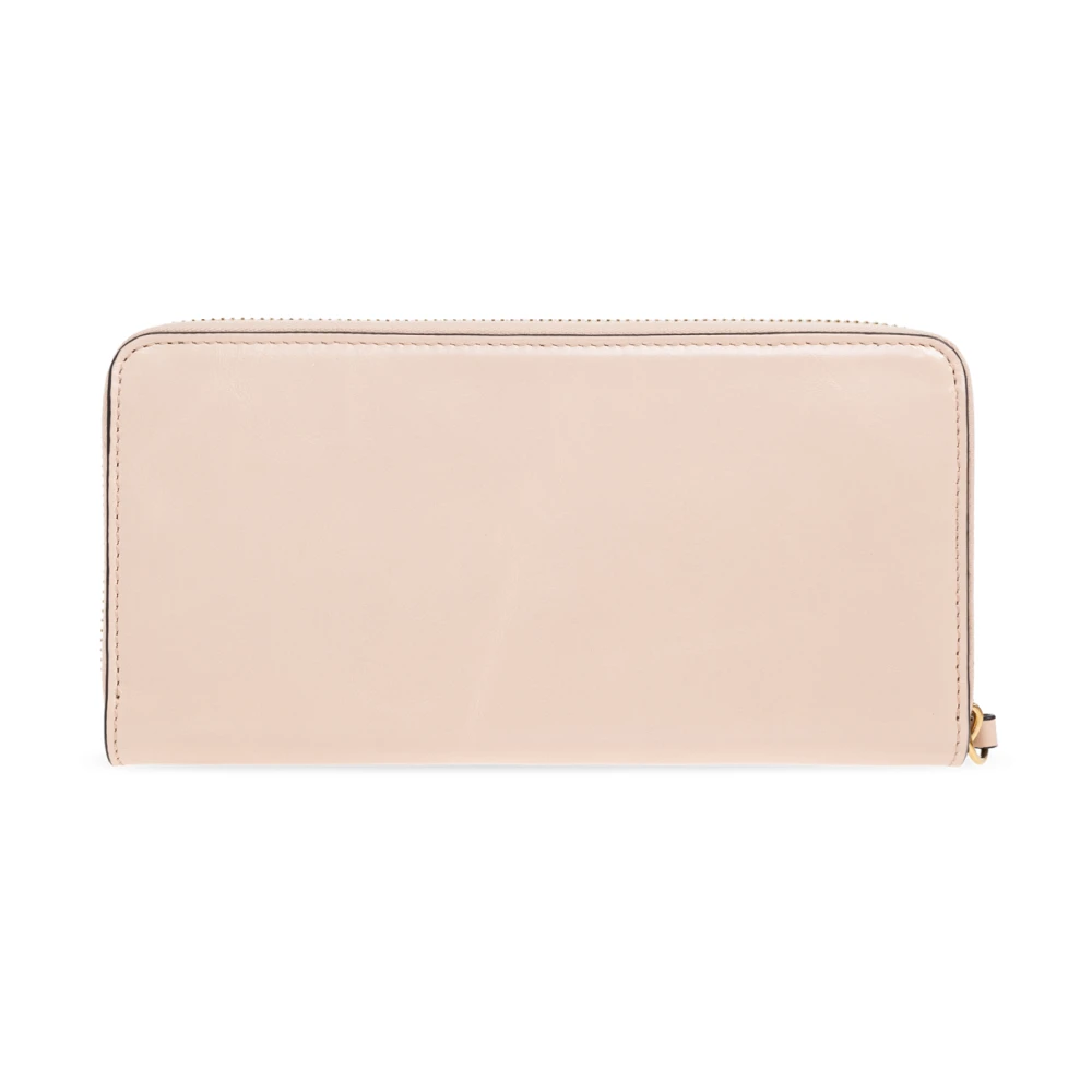 Chloé Iconische Portemonnee Beige Dames