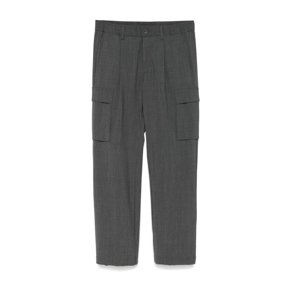 Herno Rechte broek Gray Heren