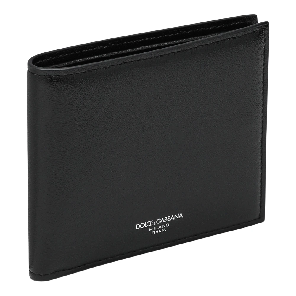 Dolce & Gabbana Horizontale Portemonnees & Kaarthouders Black Heren
