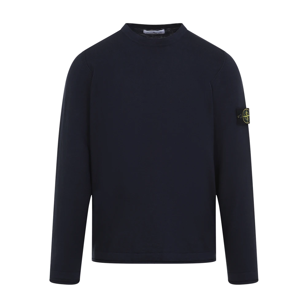 Stone Island Blå Tröja för Män Blue, Herr