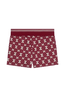 Jacquard Ribbed Shorts