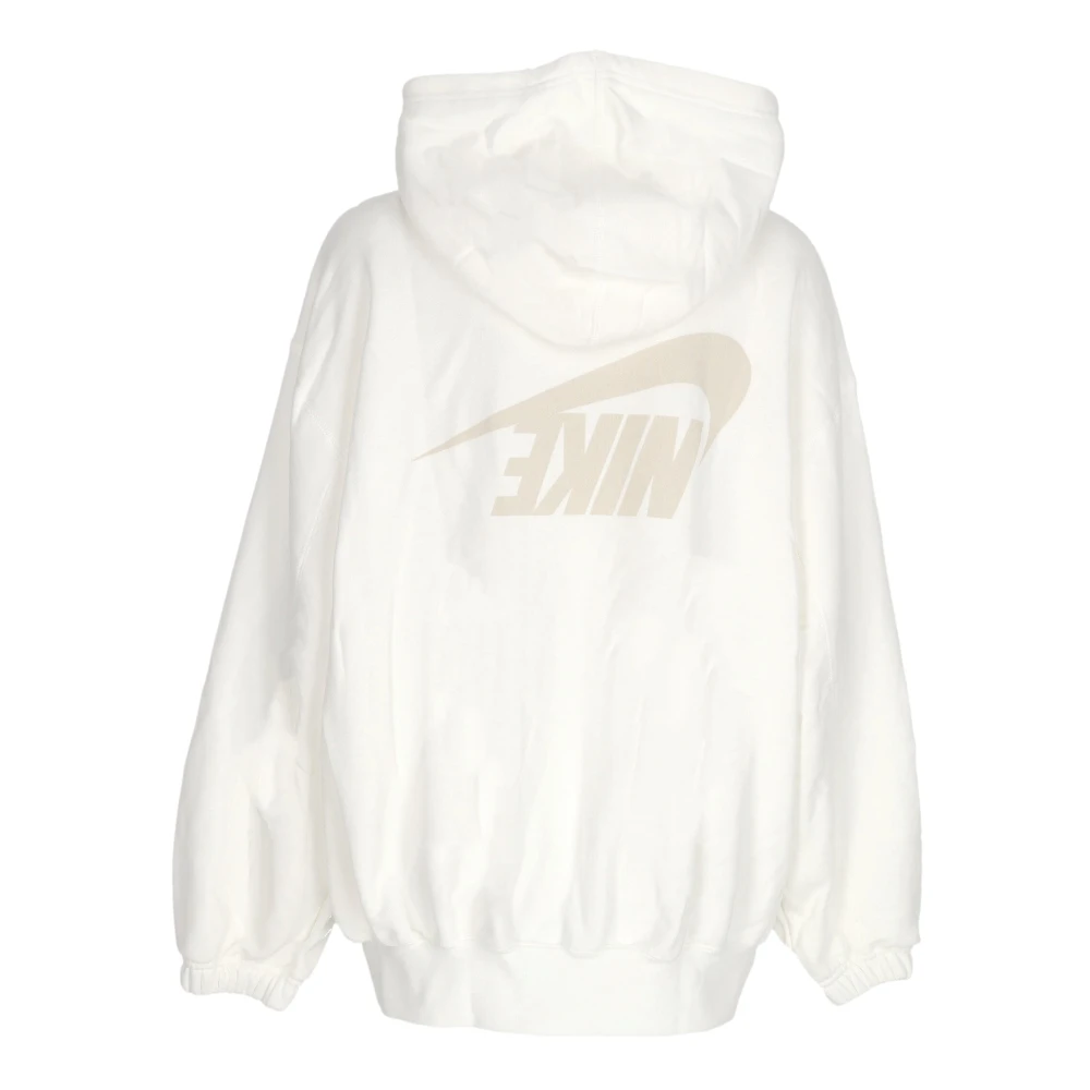 Nike Oversized Dance Full-Zip Hoodie White Dames