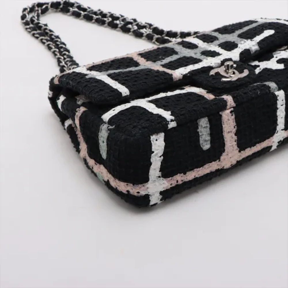 Chanel Vintage Pre-owned Fabric chanel-bags Black Dames