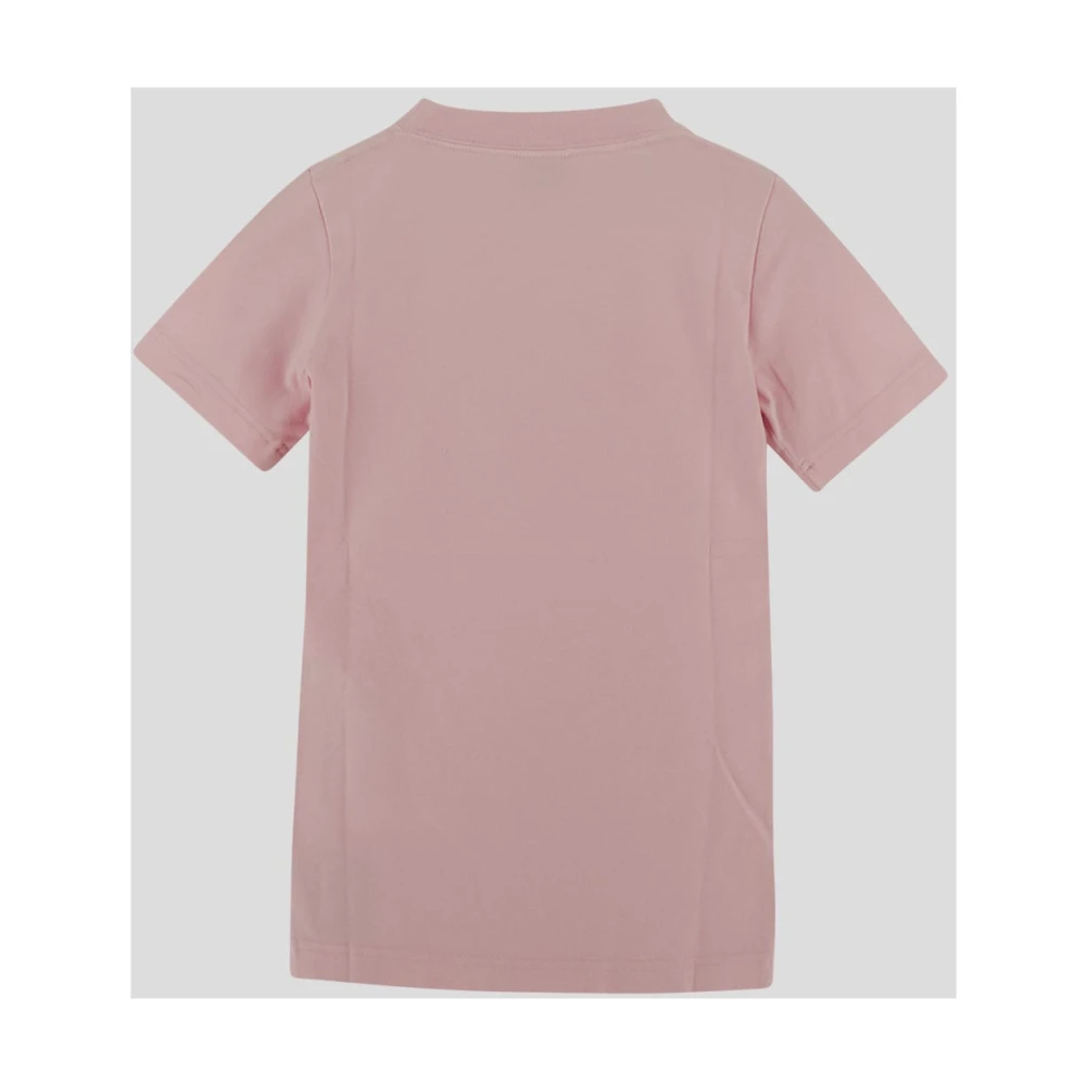 Balenciaga Cotton Logo T-Shirt Pink Dames