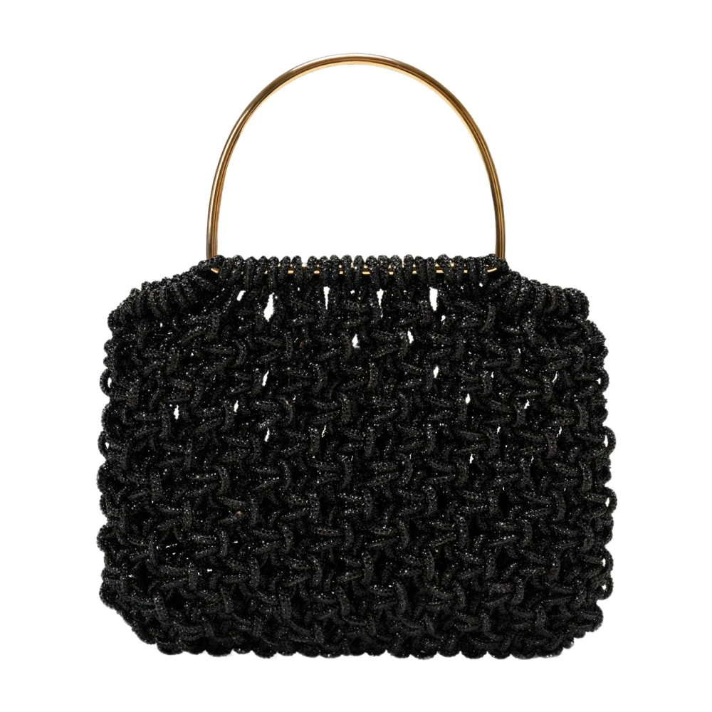 Hibourama Stijlvolle Compacte Handtas Black Dames