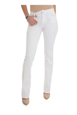 Slim-Fit Trumpet Bottom Denim Jeans