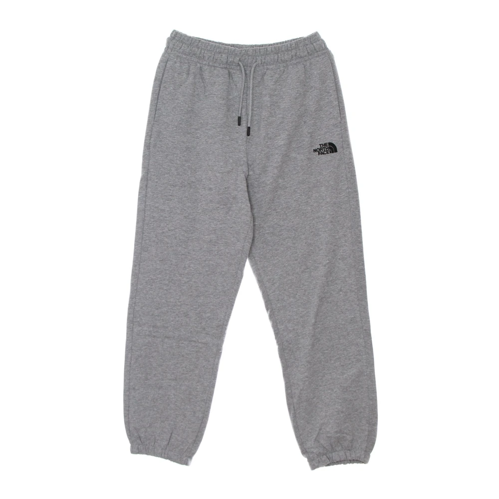The North Face Pluizige Oversized Jogger Broek Licht Grijs Gray Dames