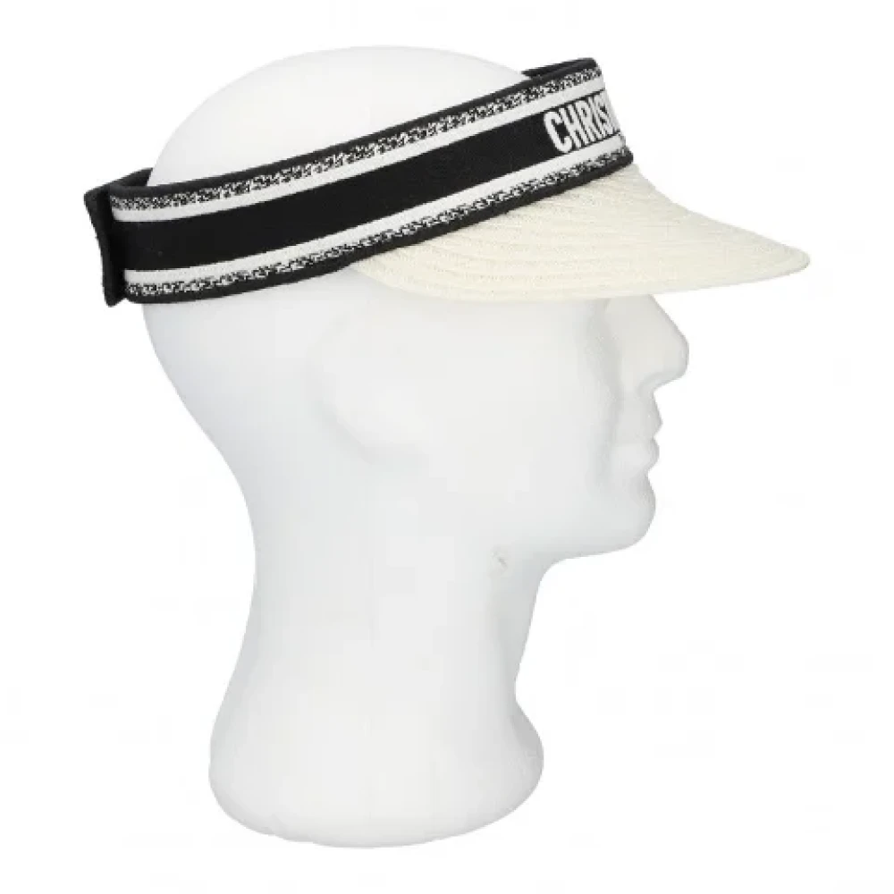 Dior Vintage Pre-owned Cotton hats Black Dames
