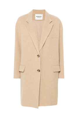 beige-ylleblandning-herringbone-kappa