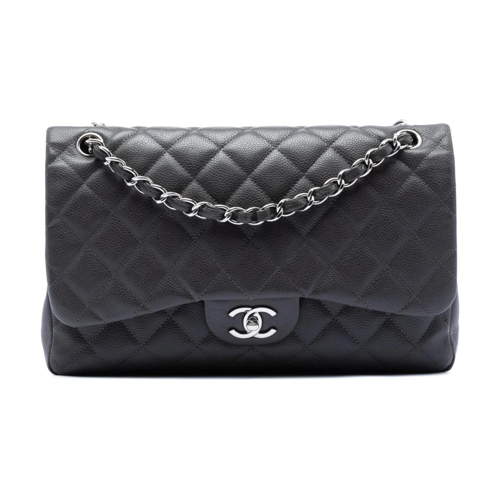 Chanel Vintage Damen Schwarz Pre-Owned, K, One Sizegröße: