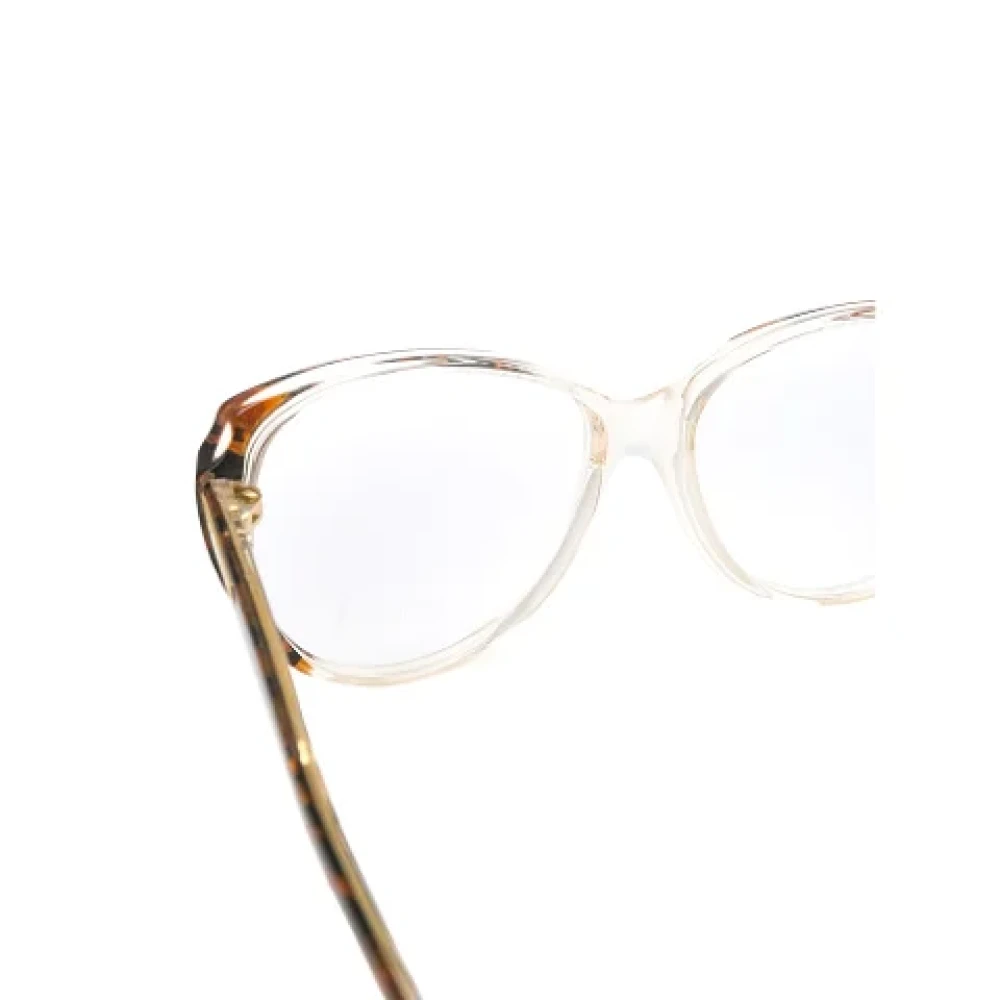 Yves Saint Laurent Vintage Pre-owned Acetate sunglasses Brown Dames