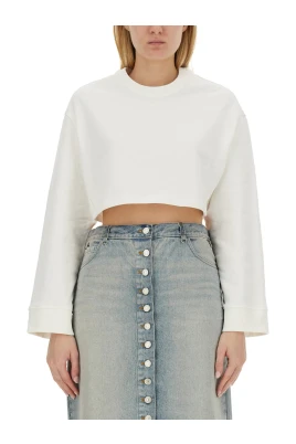Cocoon Fleece Cropped Sweater