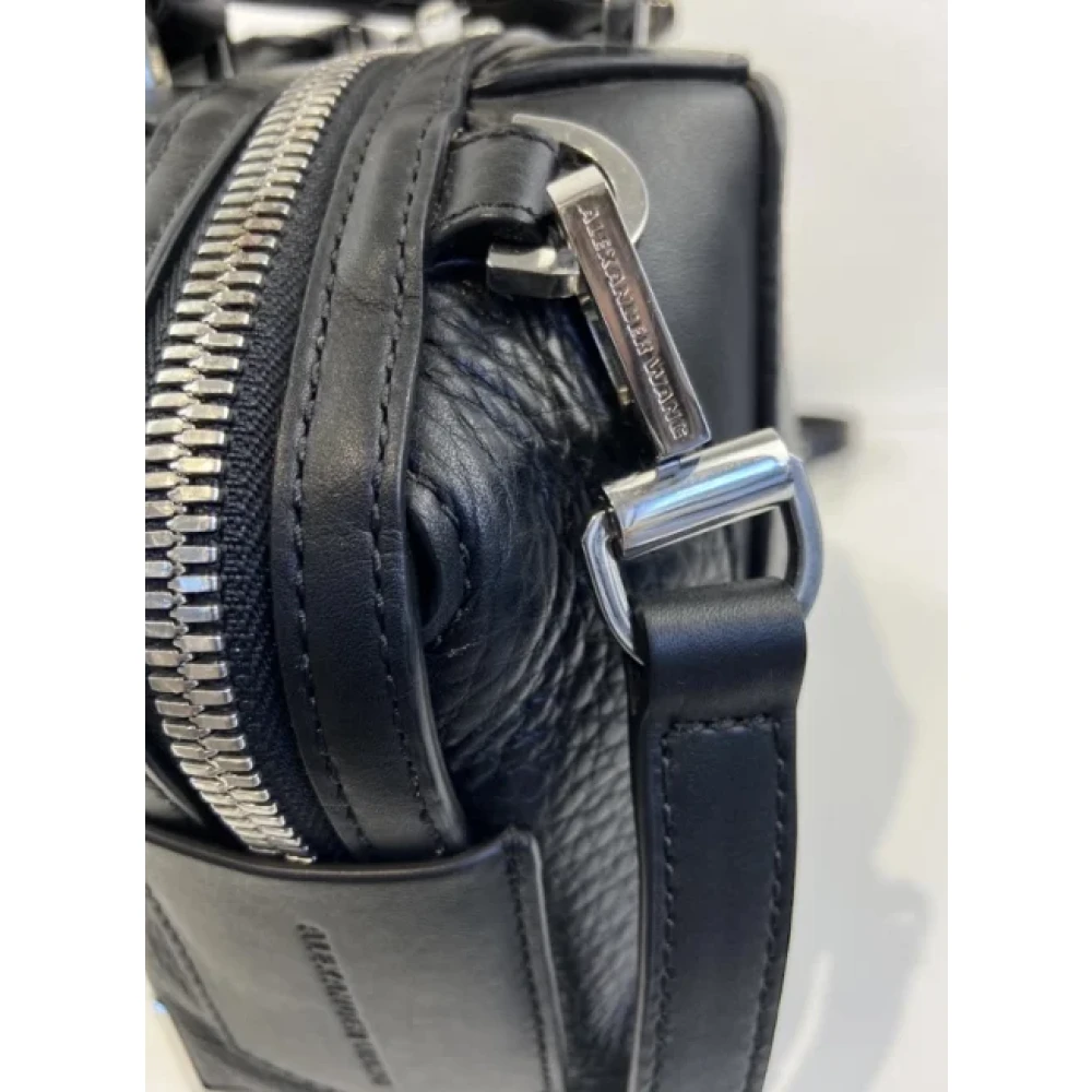Alexander Wang Pre-owned Leather shoulder-bags Black Dames