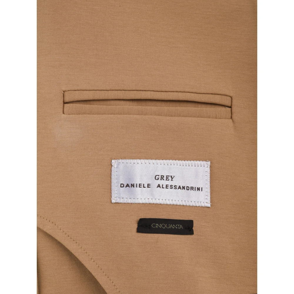 Daniele Alessandrini Illusion Jas Sand Beige Heren