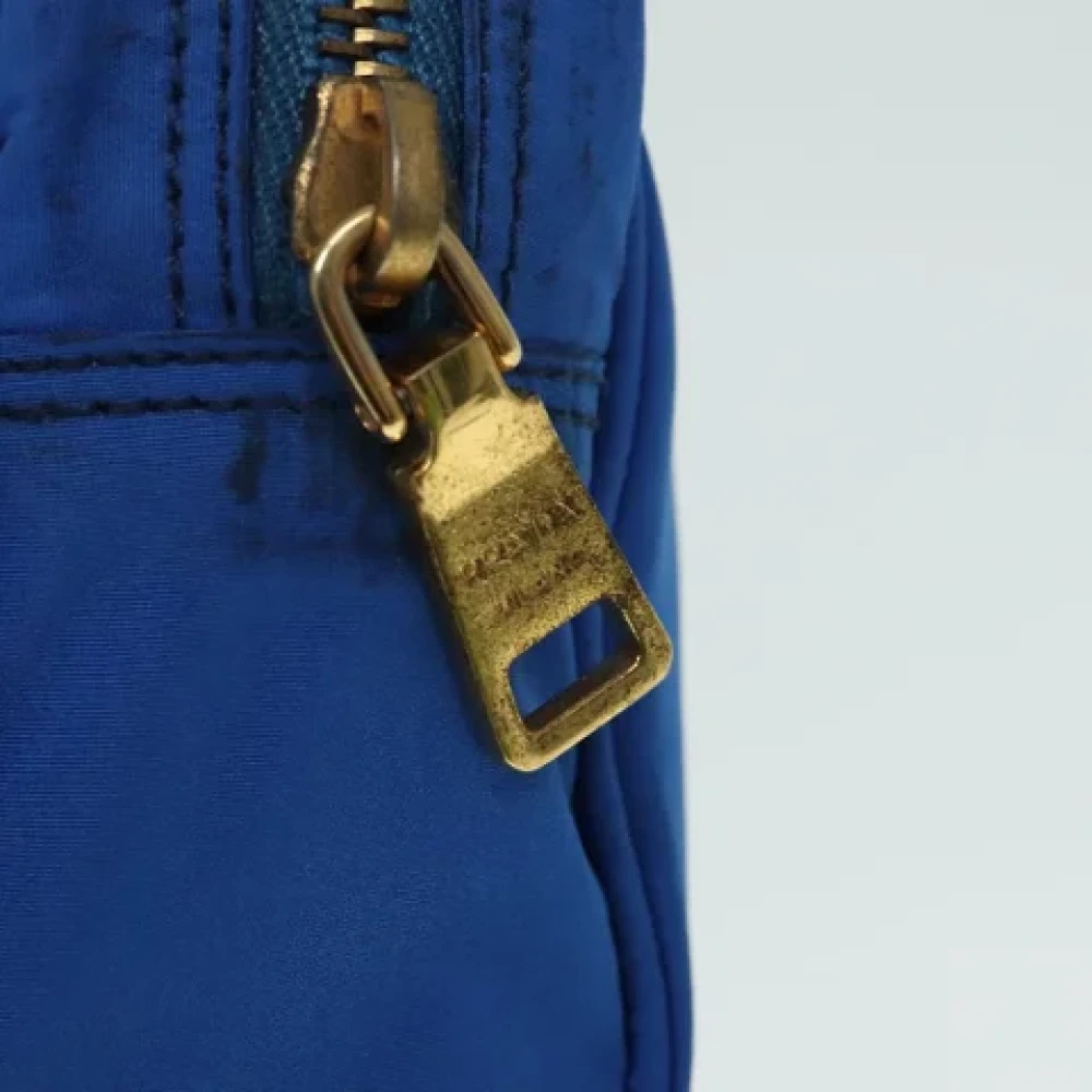 Prada Vintage Pre-owned Fabric prada-bags Blue Dames