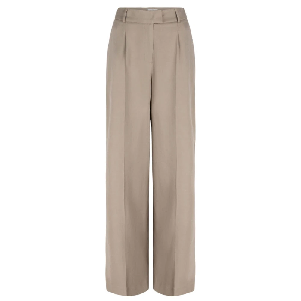 Dante 6 Wide Trousers Beige Dames