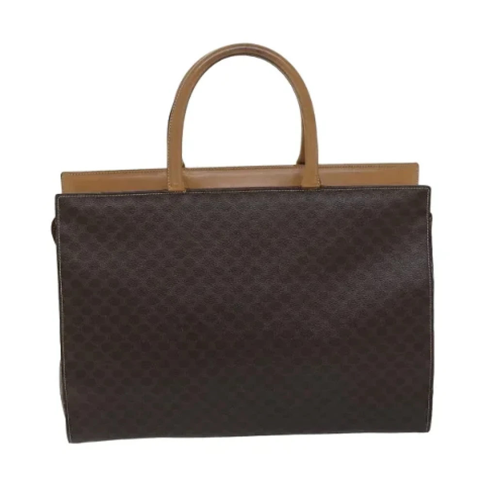 Celine Vintage Pre-owned Leather totes Brown Dames