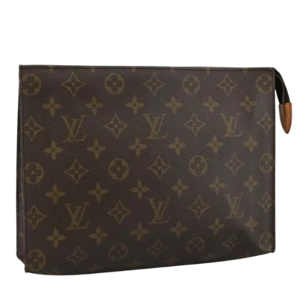 Louis Vuitton Vintage Pre-owned Canvas pouches Brown Dames