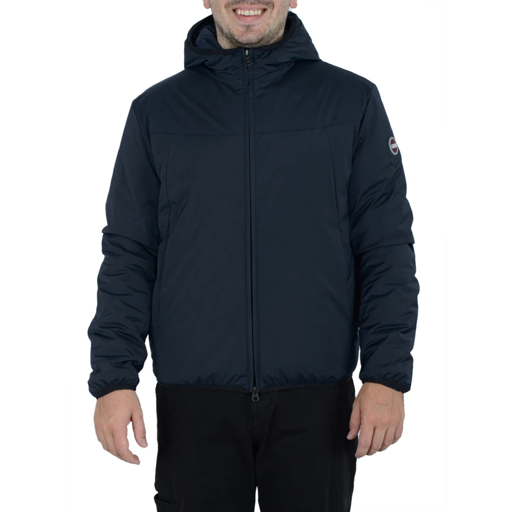 Colmar Blauwe Hoodies Originele Stijl Blue Heren