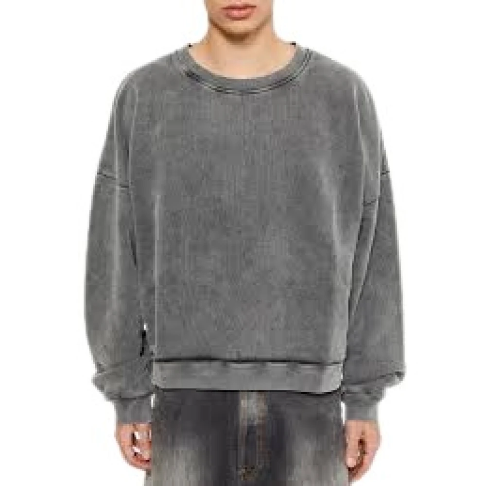 Acne Studios Casual Crewneck Sweatshirt in diverse kleuren Gray Heren