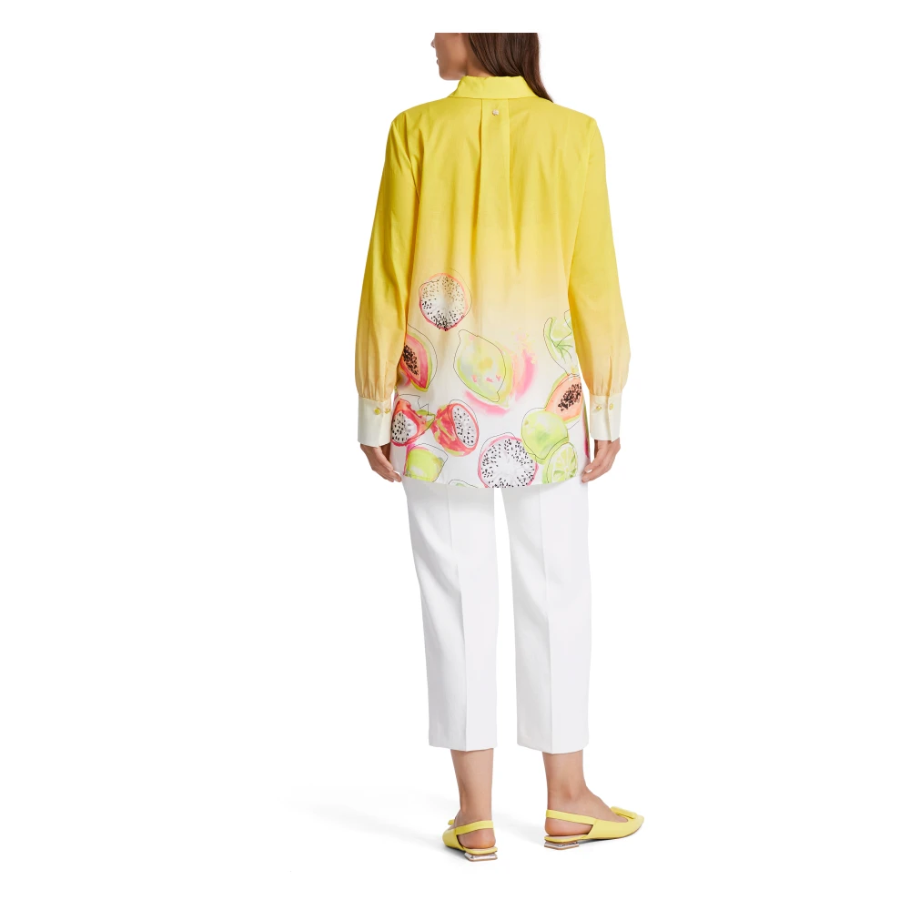 Marc Cain blouses geel Yellow Dames