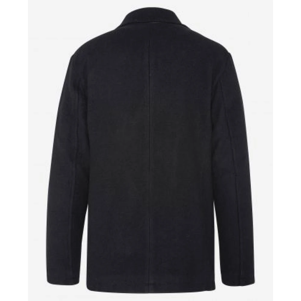 Schott NYC Wollen Peacoat Cyclone2 Zwart Black Heren