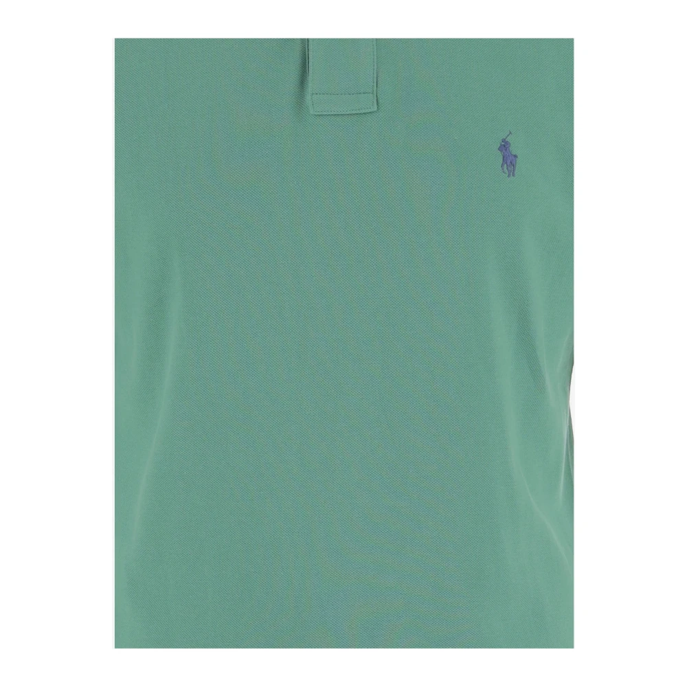 Polo Ralph Lauren Katoenen Klassieke Polo Shirt Groen Green Heren