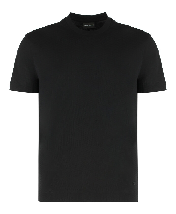 ribbed-crew-neck-cotton-t-shirt