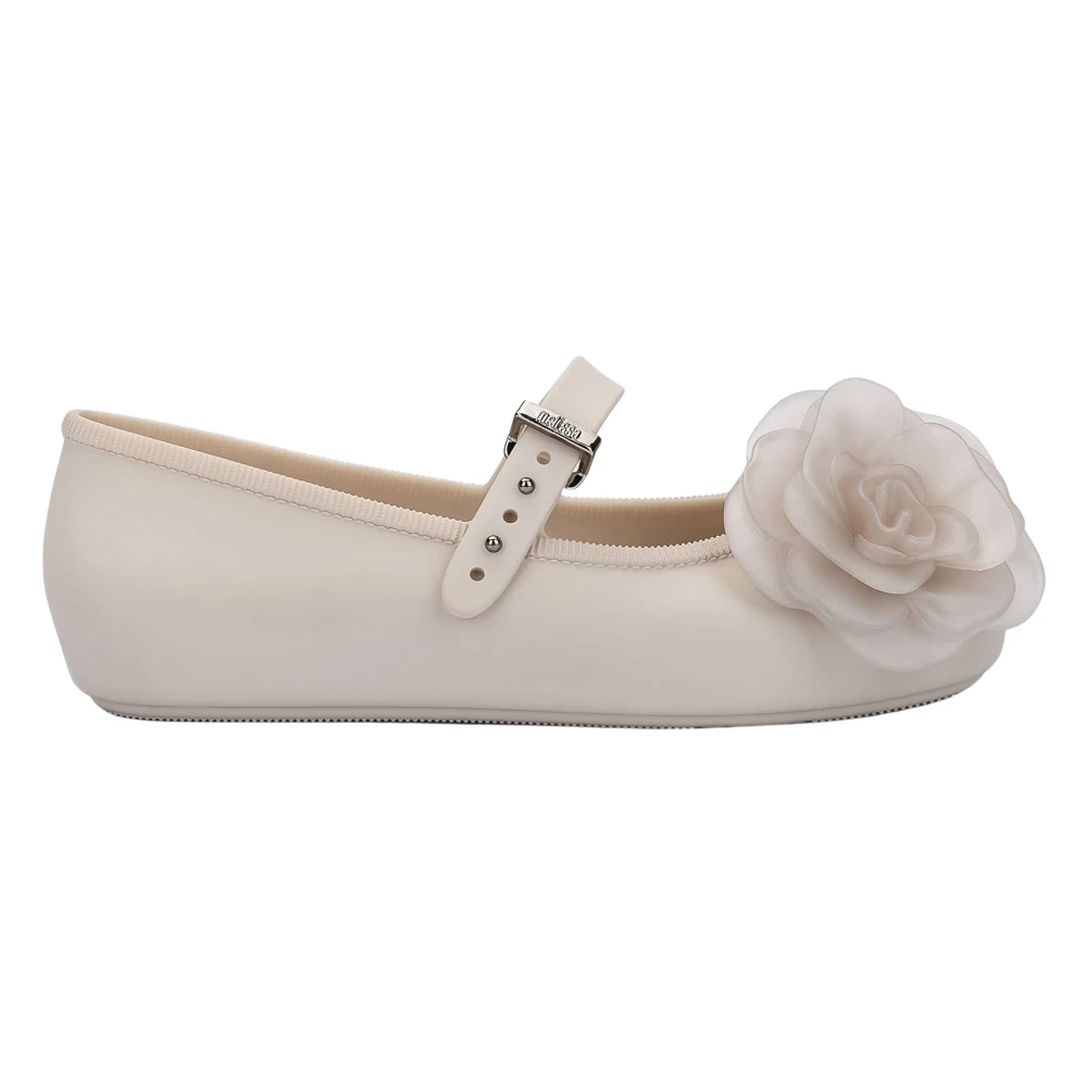 Melissa , Kids Ballerina Shoes, Female, Beige, 27 Eu, Soft Petals Ballerinas