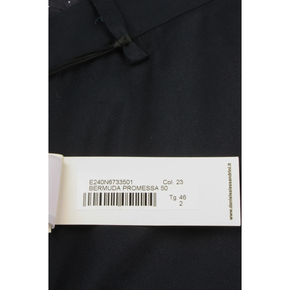Daniele Alessandrini Bermuda Promessa 50 Shorts Blue Heren