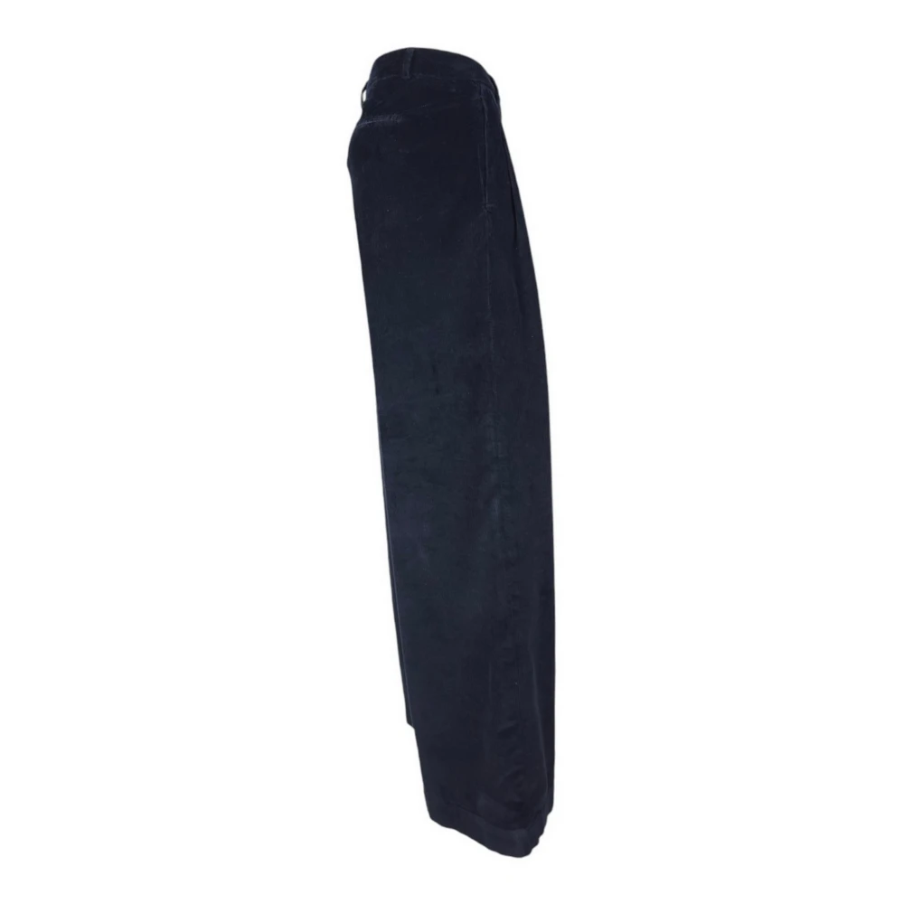 Myths Blauwe Wijde Pijp Broek Vrouwen Blue Dames