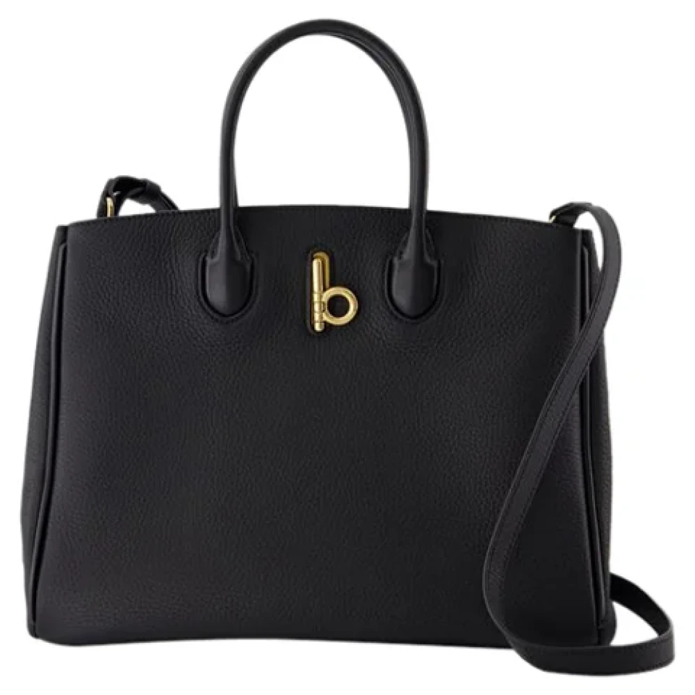 Burberry Leather handbags Black Dames