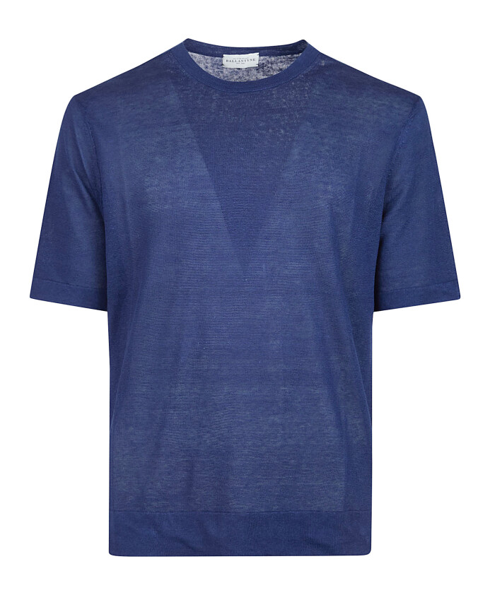 t-shirt-uni-elegant-a-point-de-maille