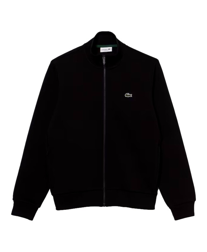 veste-noire-regular-fit-avec-logo-zipsweat