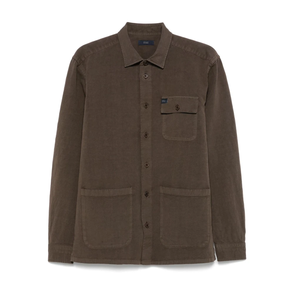 Shirts > Casual Shirts - - Fay - Modalova