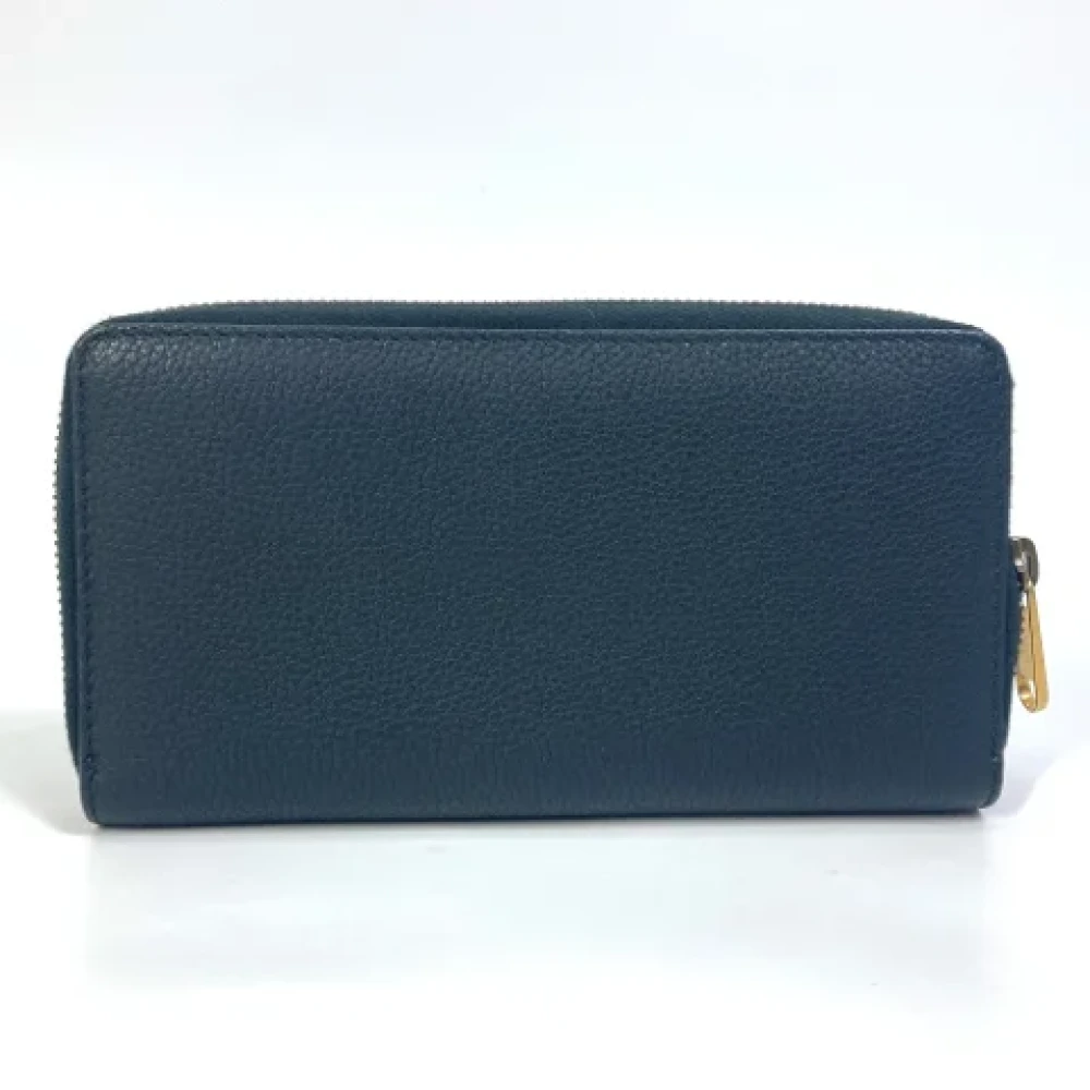 Gucci Vintage Pre-owned Leather wallets Black Heren
