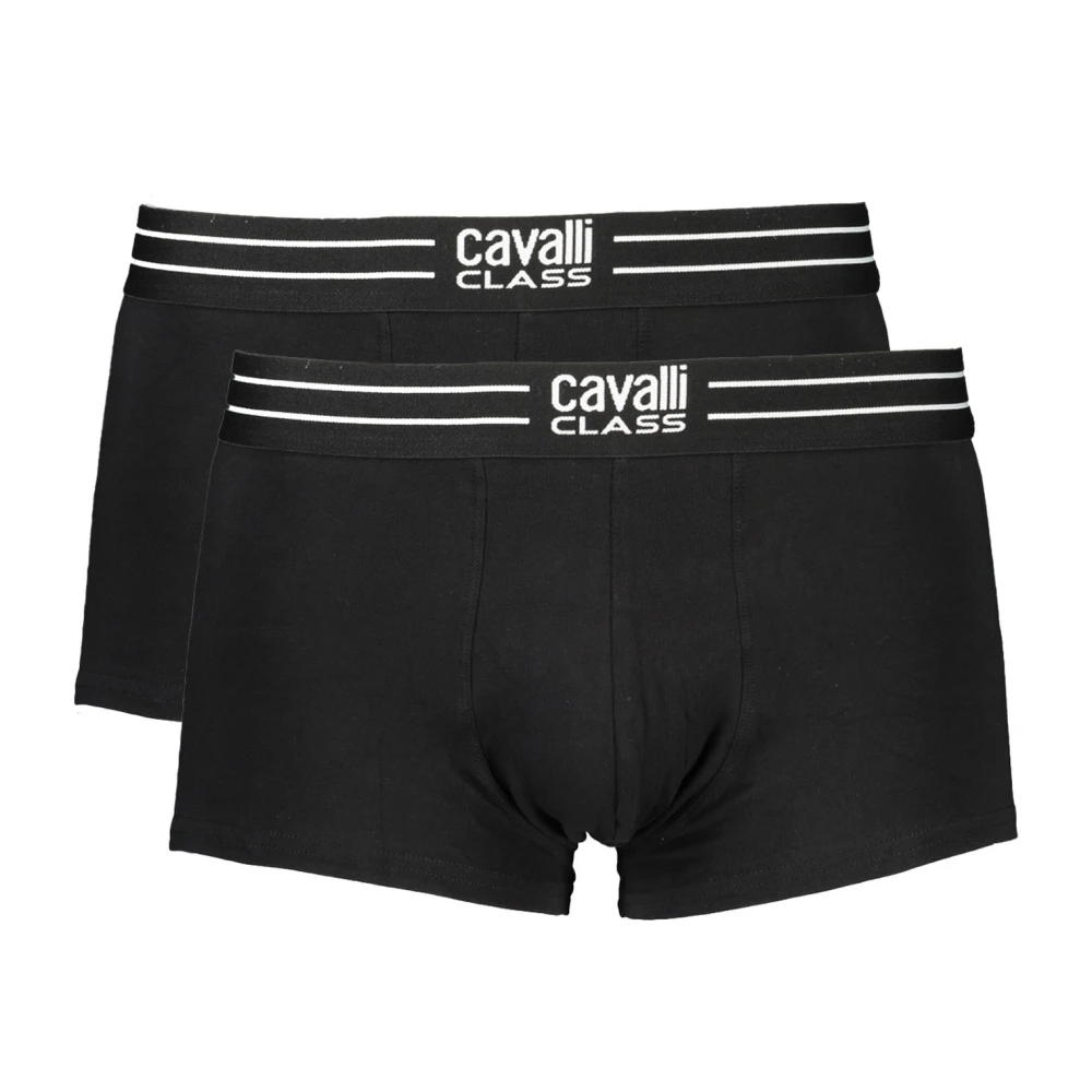Cavalli Class Heren Zwarte Boxer Briefs Pak Black Heren