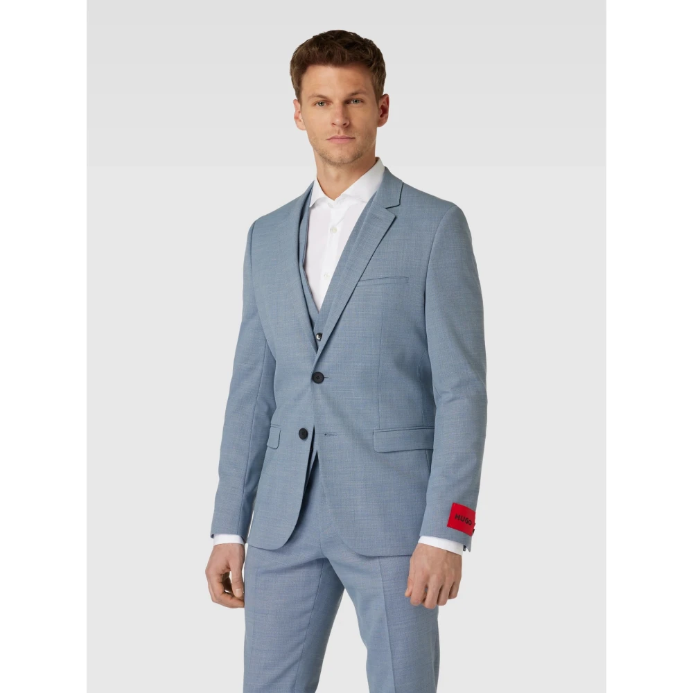 Hugo Boss Stijlvolle Blazer voor Mannen Blue Heren
