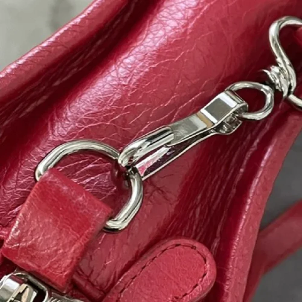 Balenciaga Vintage Pre-owned Leather balenciaga-bags Red Dames