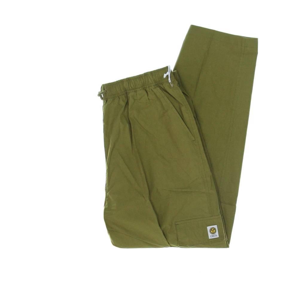 Obey Cargo Pant Olive Oil Damesbroek Green Dames