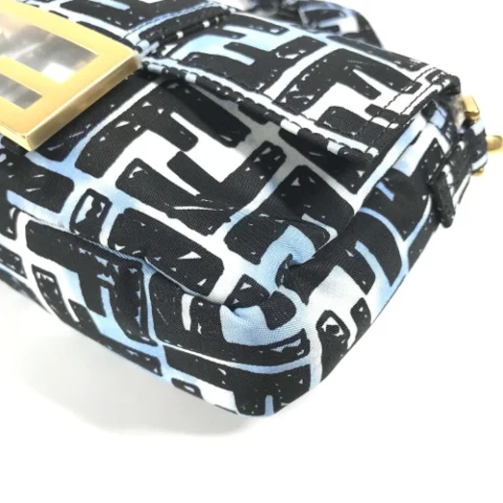 Fendi Vintage Pre-owned Nylon fendi-bags Blue Dames