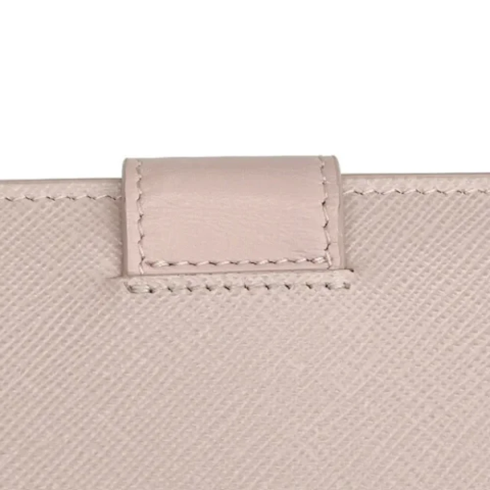 Prada Vintage Pre-owned Leather wallets Pink Dames