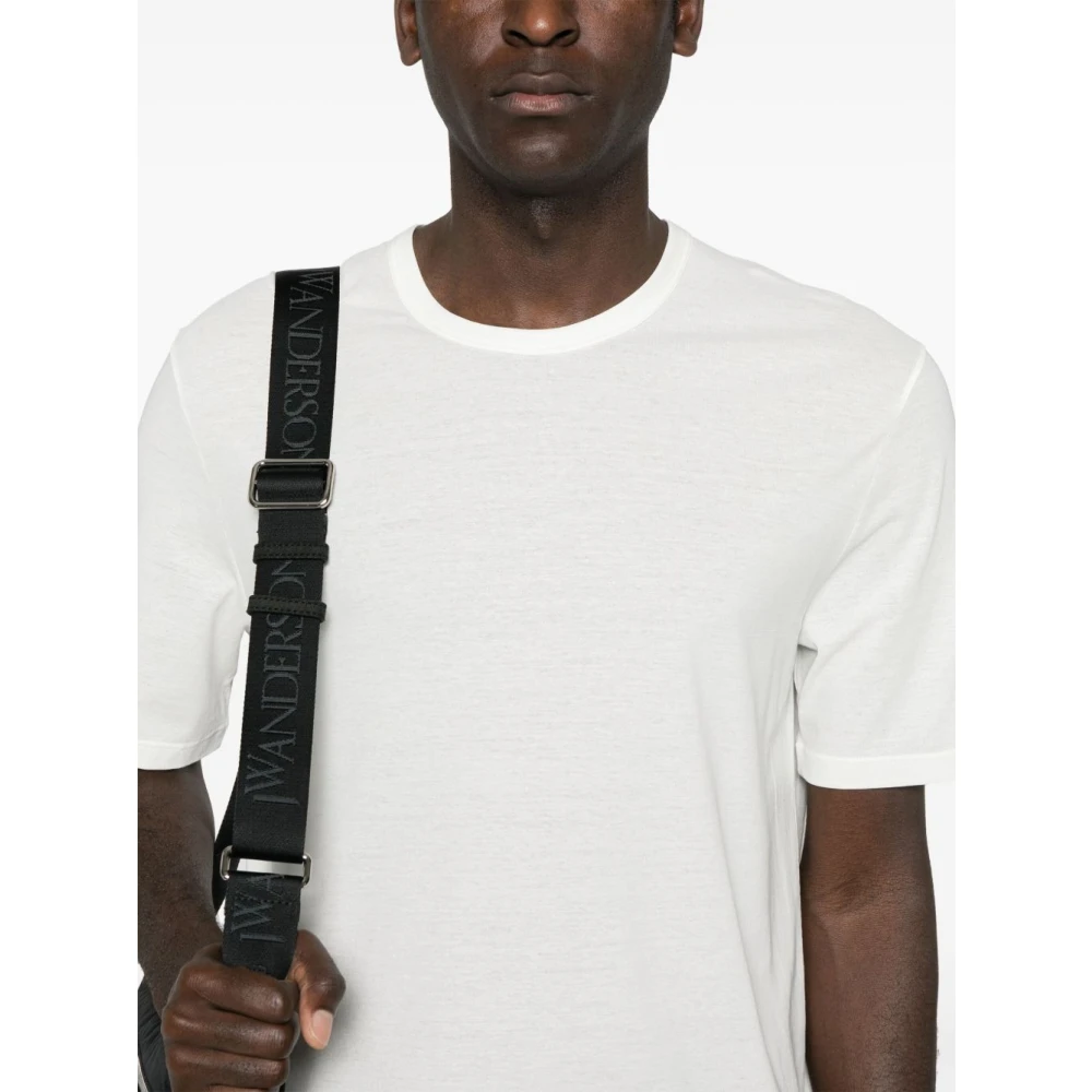 Jil Sander Wit T-shirt en Polo White Heren