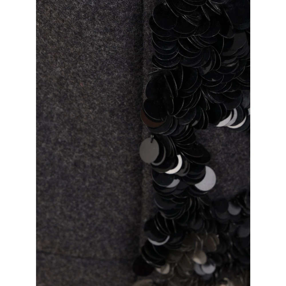 Plan C Heren Melange Zwart Wit Rok Black Dames