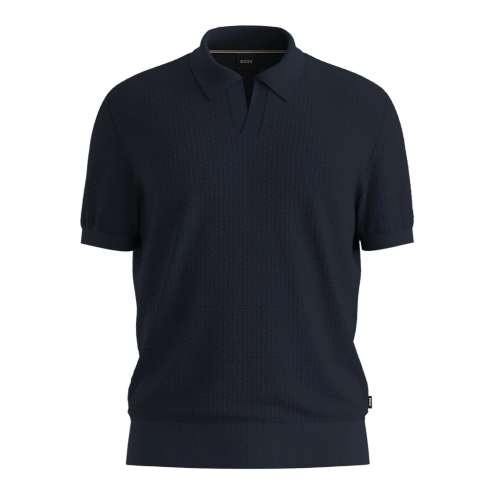 Hugo Men's Blue Polo Shirts, S, H-Natalo Polo