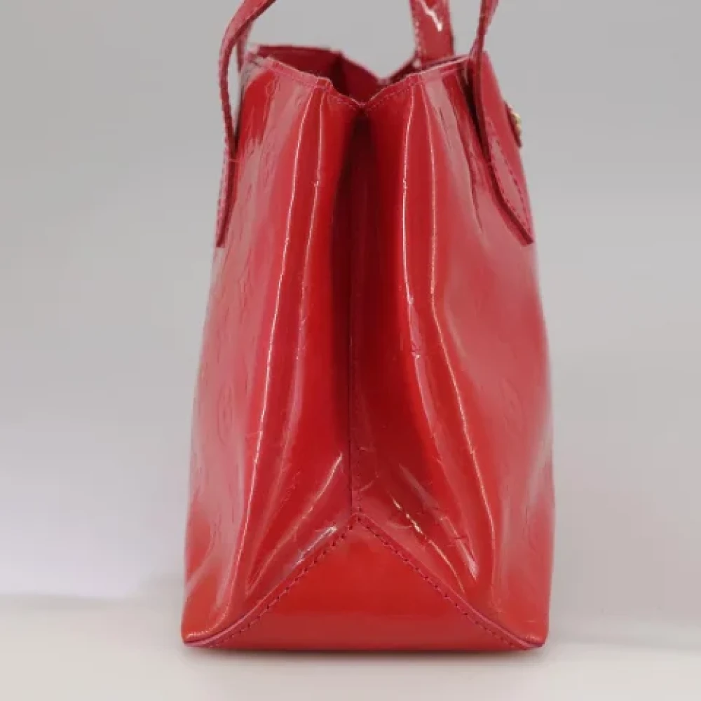 Louis Vuitton Vintage Pre-owned Leather handbags Red Dames